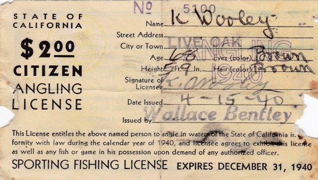 F_G License 1940